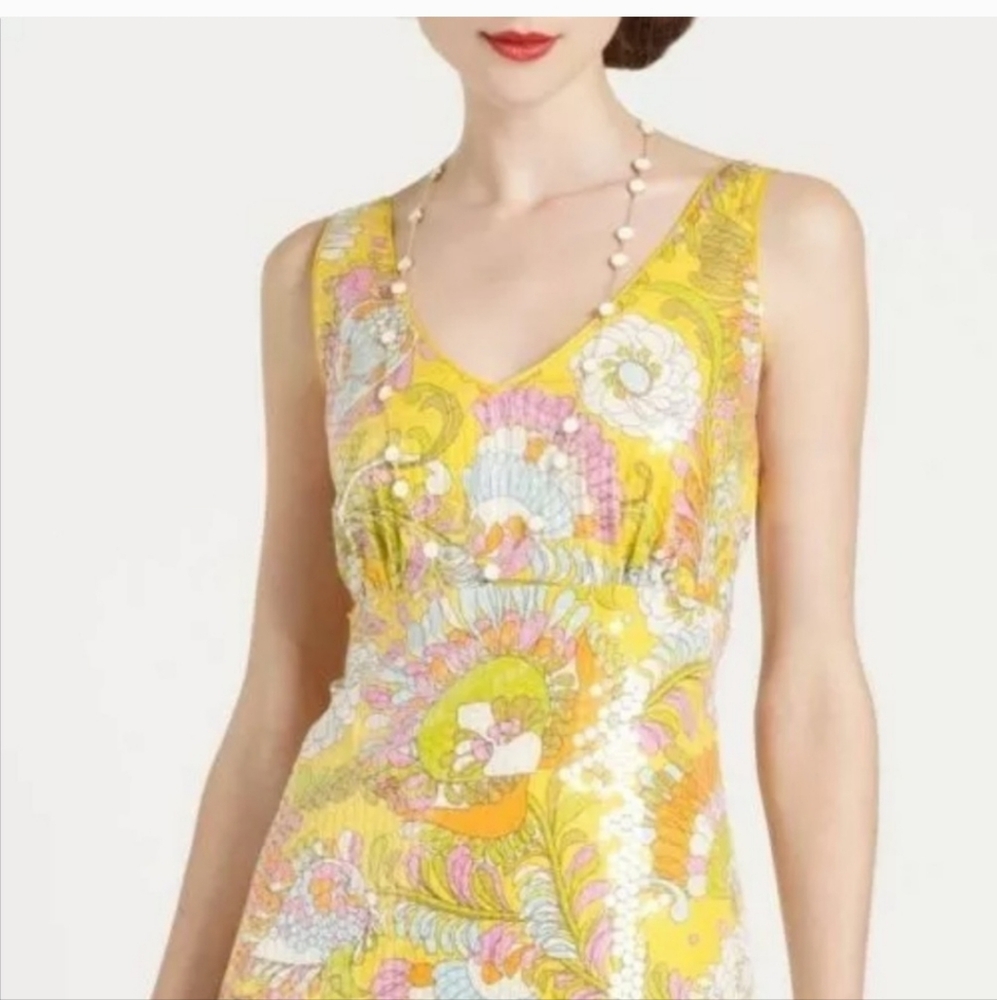 Kate Spade Naomi Paley Paisley Full Sequin Dress